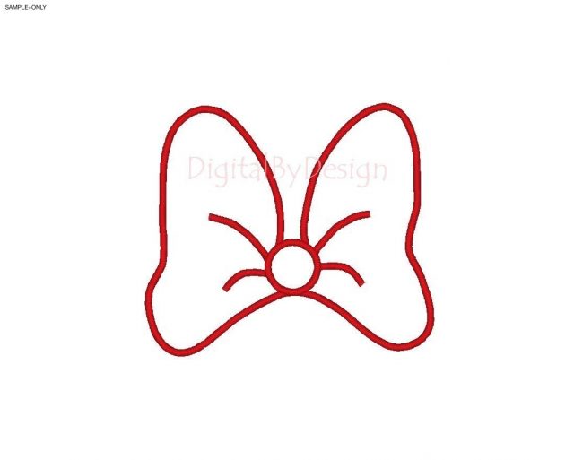 640x513 Minnie Mouse Bow Template Professional Likewise Dziuk