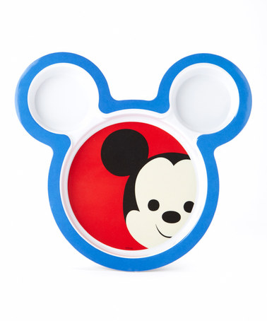 378x454 Love This Mickey Mouse Big Face Silhouette Plate