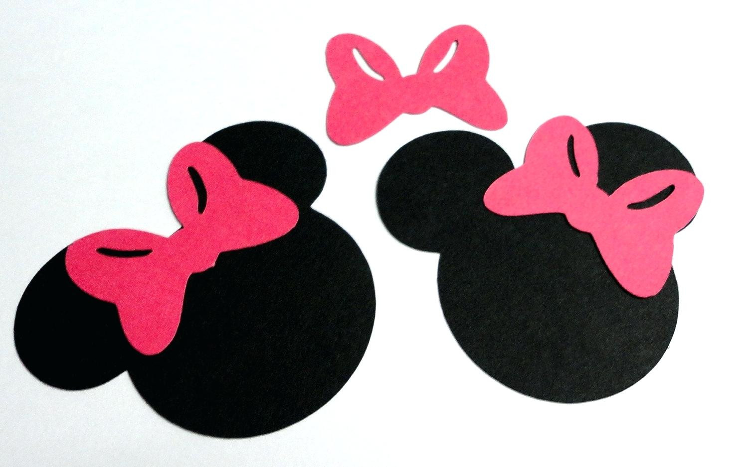1500x938 Minnie Mouse Template Full See Rclxelxri For Mickey Head