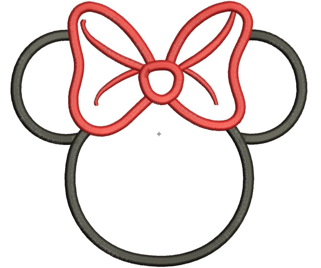 Minnie Mouse Head Silhouette at GetDrawings | Free download