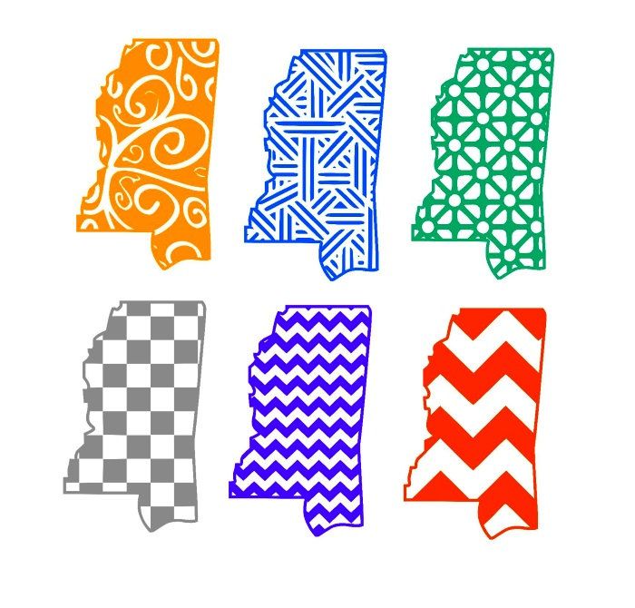 700x670 Mississippi State Svg Files For Silhouette And Cricut Chevron Svg