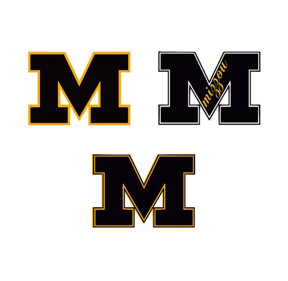 570x556 University Missouri Tigers Svg Mizzou Files For Silhouette Studio