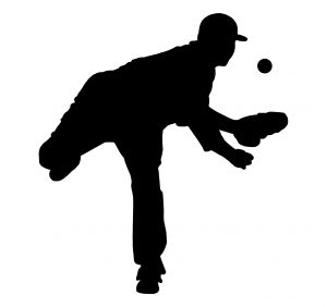 300x282 Pitcher Silhouette Logo