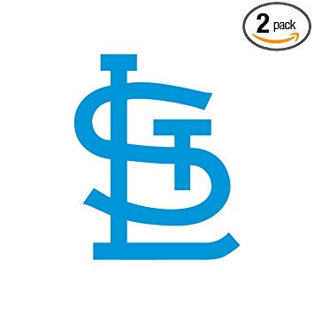 355x355 Mlb St. Louis Cardinals (Azure Blue) (Set Of 2