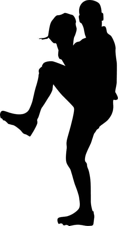 458x879 Sports Silhouette Wall Decals