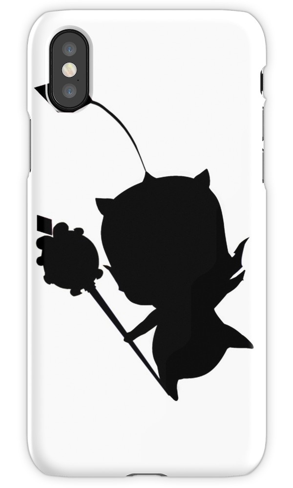 600x1000 Moogle Silhouette Iphone Cases Amp Covers By Joanna Rawnsley