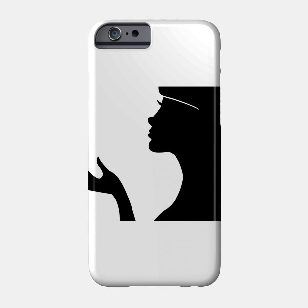 630x630 Limited Edition. Exclusive Female Profile Silhouette 2