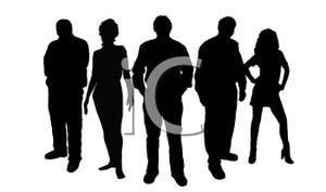 300x177 Silhouette Of A Group Of Models