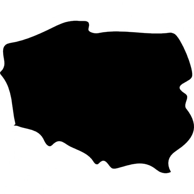 626x626 Poland Country Map Silhouette Icons Free Download