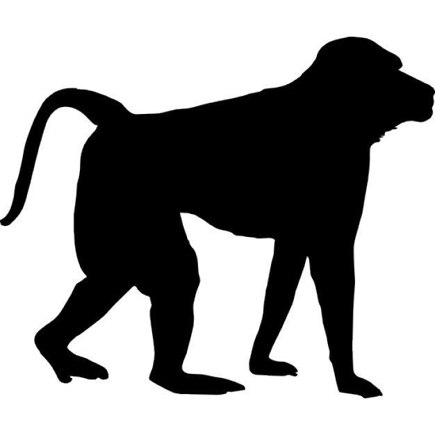 626x626 Monkey Shape Icons Free Download