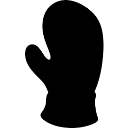263x262 Mitten Silhouette Printables Mittens, Silhouettes