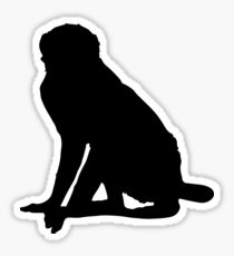 210x230 Ape Silhouette Stickers Redbubble