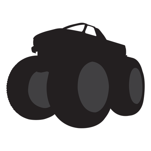 512x512 Bigfoot Monster Truck Silhouette