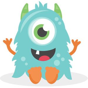 300x300 Baby Monster Silhouette Design, Monsters And Silhouettes