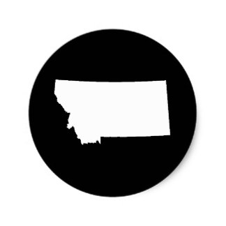 324x324 State Of Montana Stickers Zazzle