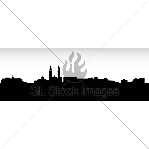 500x500 Ville De Saguenay Skyline Gl Stock Images