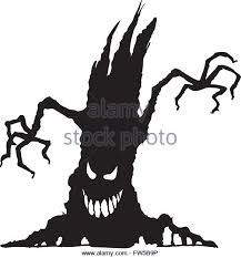 217x233 Halloween Cartoon, Set Black Silhouette On White Background Witch