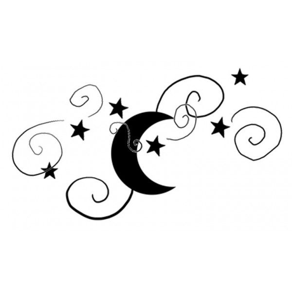 600x600 Moon And Stars Outline Images Gift Ideas Fake