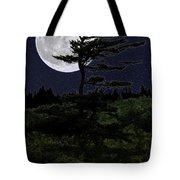 180x180 Favorite Tree In Full Moon Silhouette Shower Curtain For Sale By