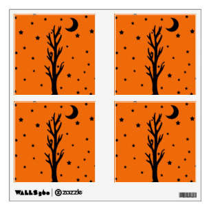 307x307 Black Tree Silhouette Wall Decals Amp Wall Stickers Zazzle