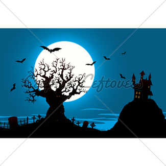 325x325 Cartoon Halloween Background Gl Stock Images