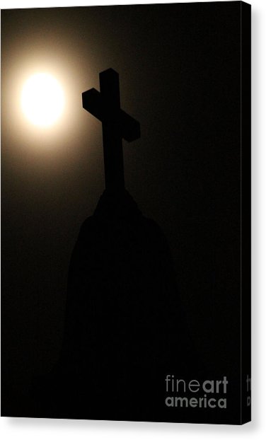 376x622 Moonlight Cross Photograph By Eric Curtin