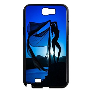 385x385 Samsung Galaxy Note 2 N7100 Phone Case Moonlight Silhouette Q1