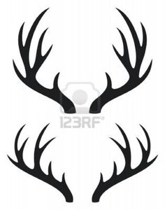 236x300 Black Silhouette Of Deer Antlers Use These Free Images For Your