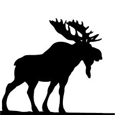 225x225 Moose Head Silhouette Moose, High Quality Images And Silhouette