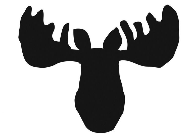 736x548 Moose Silhouette Pattern Moose Stencil Moose Pumpkin Stencil