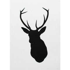 240x240 Deer Silhouette 100 Stencil Patterns Deer