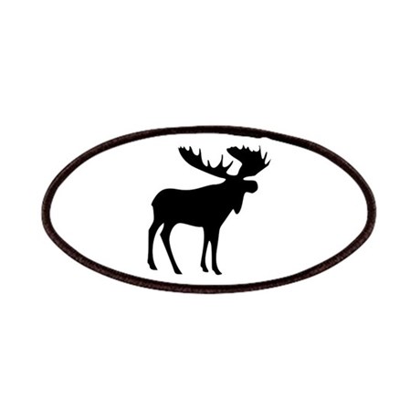 460x460 Black Moose Patches By Amenagerie