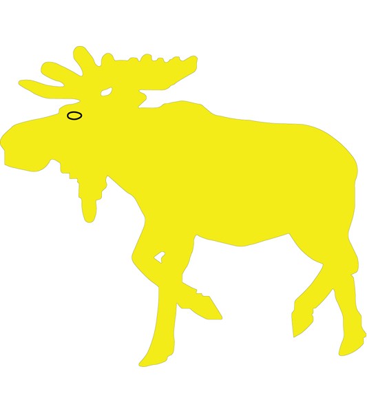533x600 Wc 14a Moose (Silhouette)