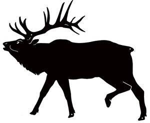 300x246 Moose Silhouette Laser Cut Out Sign 30x36 Ebay