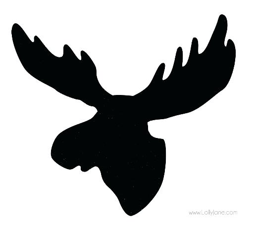 513x455 Moose Silhouette Moose Silhouette Clip Art