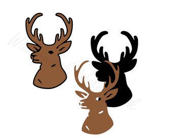 340x270 Moose Cutout Etsy