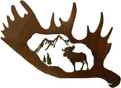 236x172 Pin By Eric West On Stencil Wood Burning, Moose
