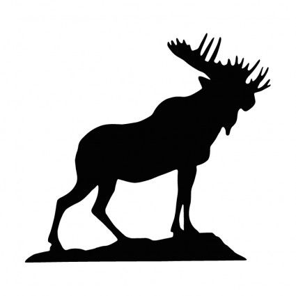 Moose Silhouette Vector