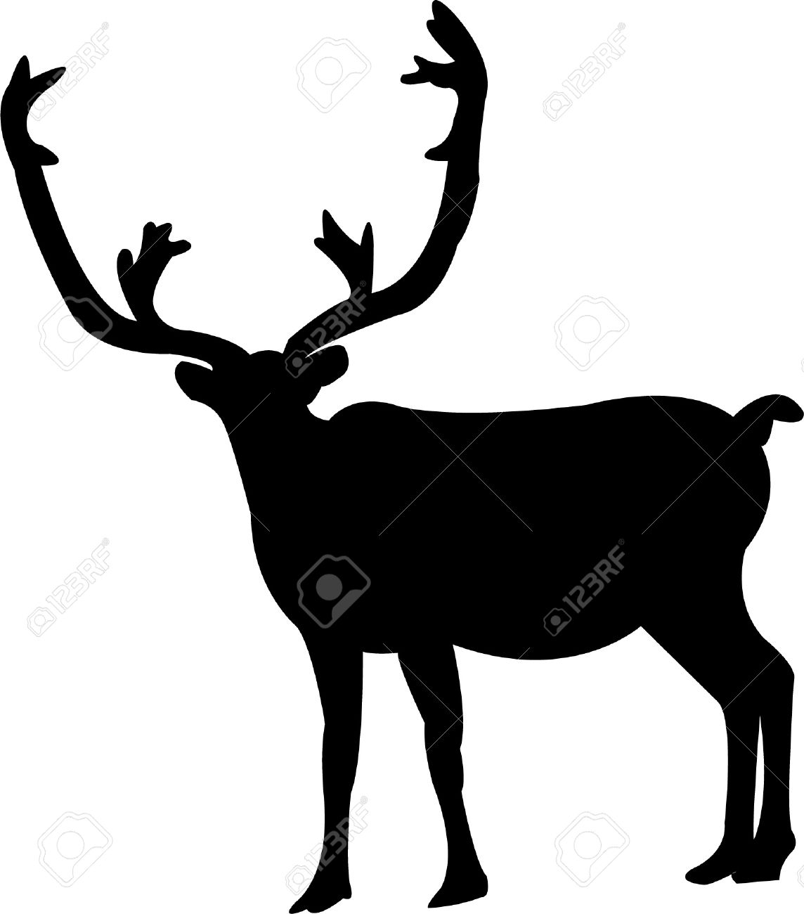 1144x1300 Elk Silhouette Clipart Vector Free Collection