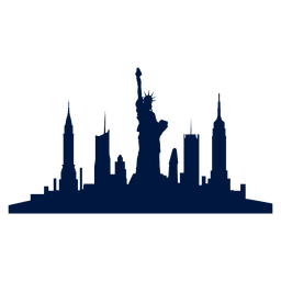 256x256 Paris Skyline Silhouette