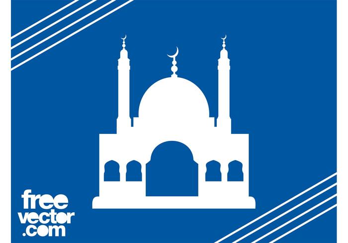 700x490 Mosque Silhouette Graphics