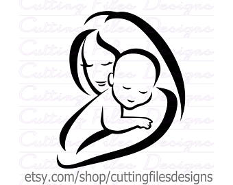 340x270 Silhouette Children Etsy