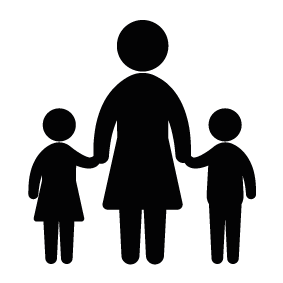 283x283 Family Silhouettes Silhouettes Of Family Free