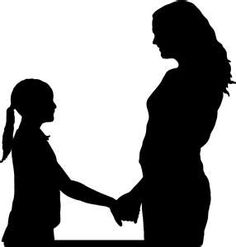 236x247 Innocent Loving Mom And Child Silhouette Free Download