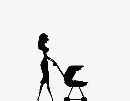 543x424 Mother And Baby Silhouette, Mom, Baby, Sketch Png And Psd File