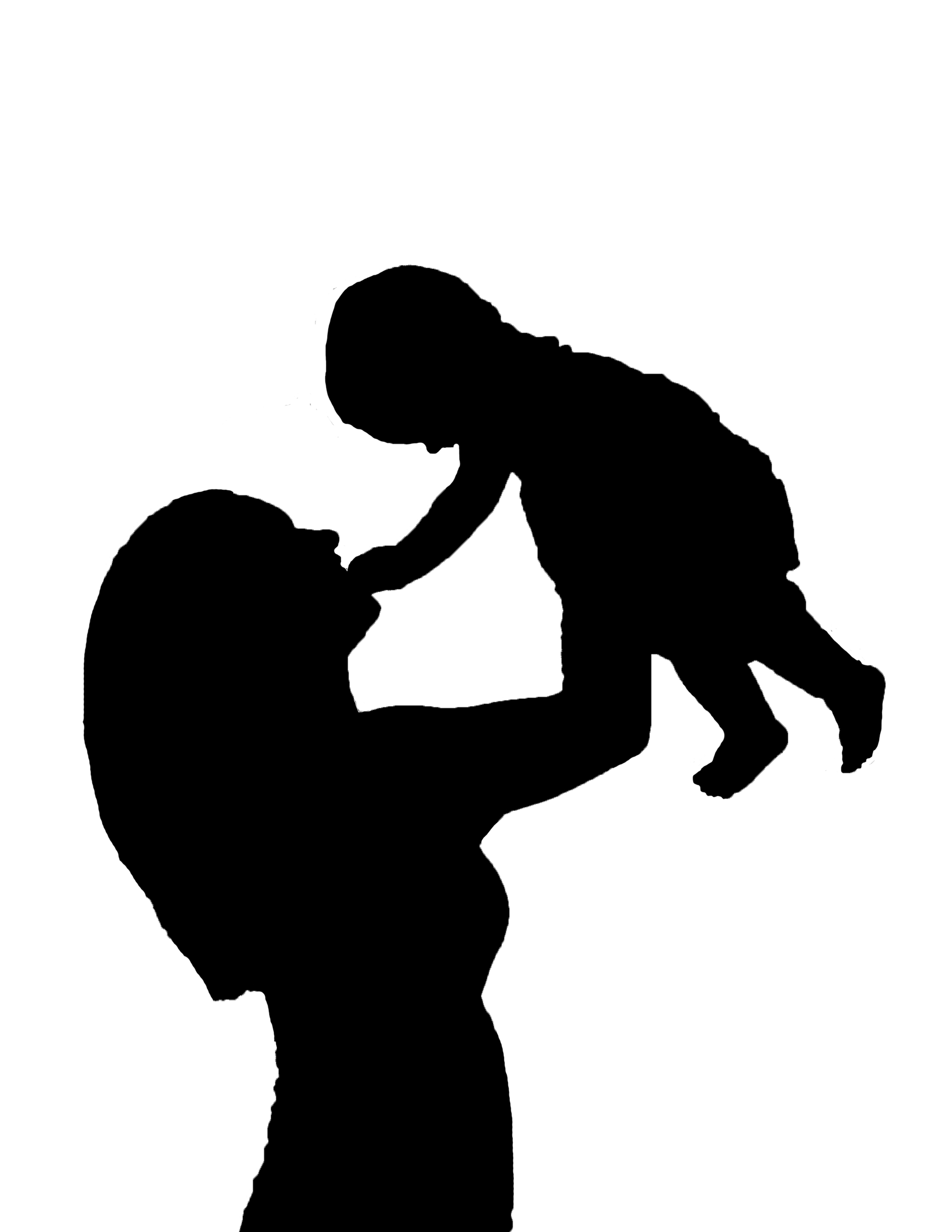 2550x3300 Photos Mother Holding Baby Silhouette,