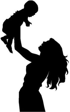 236x380 Innocent Loving Mom And Child Silhouette Free Download