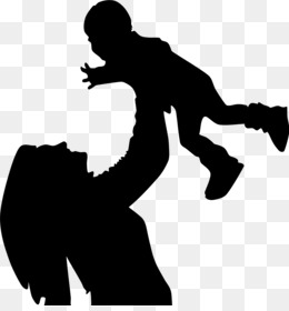 260x280 Free Download Mother Child Silhouette Son