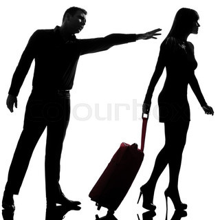 320x320 One Family Father Mother Daughter Issues Problems In Silhouette