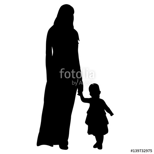 500x500 List Of Synonyms And Antonyms Of The Word Mom Silhouette